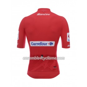 Maillot Cyclisme Rouge 2018 Tour d'Espagne